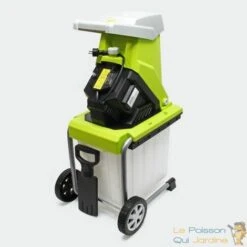 LEPOISSONQUIJARDINEFR Broyeur De Jardin 4000 T/min Feuilles Et Petites Branches 50 L 2500W -Promos Broyeur de végétaux Magasin 11520032 5