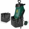 GARDEBRUK - Broyeur De Jardin Végétaux 2400 W Déchiqueteur Jardin électrique Sac Ramassage 2x50L Branches Arbuste 45mm Déchets Verts -Promos Broyeur de végétaux Magasin 18477492 1