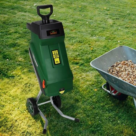 GARDEBRUK - Broyeur De Jardin Végétaux 2400 W Déchiqueteur Jardin électrique Sac Ramassage 2x50L Branches Arbuste 45mm Déchets Verts 5 GARDEBRUK - Broyeur De Jardin Végétaux 2400 W Déchiqueteur Jardin électrique Sac Ramassage 2x50L Branches Arbuste 45mm Déchets Verts – Image 3