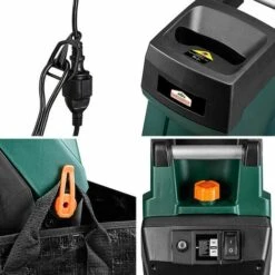GARDEBRUK - Broyeur De Jardin Végétaux 2400 W Déchiqueteur Jardin électrique Sac Ramassage 2x50L Branches Arbuste 45mm Déchets Verts 10 GARDEBRUK - Broyeur De Jardin Végétaux 2400 W Déchiqueteur Jardin électrique Sac Ramassage 2x50L Branches Arbuste 45mm Déchets Verts -Promos Broyeur de végétaux Magasin 18477492 4