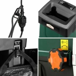 GARDEBRUK Broyeur De Végétaux Silencieux 2800 W Broyeur De Jardin Avec 2x Sac 60L Branches Arbustes 44mm -Promos Broyeur de végétaux Magasin 18743995 4