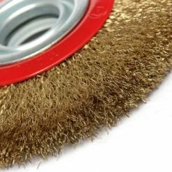 MOHOO 6 Pouce 150mm Brosse De Roue En Acier Avec Bagues Adaptateur Pour Broyeur à Banc -Promos Broyeur de végétaux Magasin 19893265 3