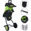 ASUPERMALL Broyeur Electrique De Jardin Avec 2 Lames Supplementaires 2400W