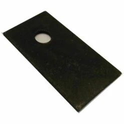 Varan Motors - Rectangblade Lame De Rechange Rectangulaire Pour Broyeur De Végétaux Thermique 93022 - Noir