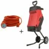 BROYEUR JARDIN ELECTRIQUE 2,4kW 45MM SCHEPPACH GS55 + EXTENSION CABLE 20 MT -Promos Broyeur de végétaux Magasin 35986120 1