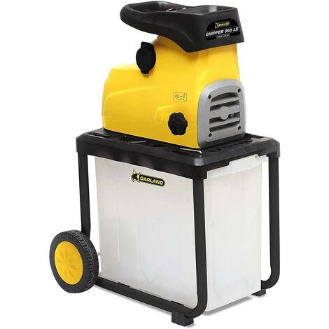 Broyeur De Bois-Bio Wood Shredder 2800W Electric Garland Yellow Black Chipper 355 Le 60El 130203 3 Broyeur De Bois-Bio Wood Shredder 2800W Electric Garland Yellow Black Chipper 355 Le 60El 130203