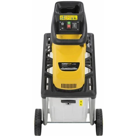 POWER PLUS Powerplus - Yellow - POWXG6462 - Moteur à Induction - Broyeur De Végétaux - 2800W Silencieux 7 POWER PLUS Powerplus - Yellow - POWXG6462 - Moteur à Induction - Broyeur De Végétaux - 2800W Silencieux – Image 5