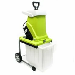 HELLOSHOP26 Broyeur Végétaux électrique 2500 Watts Déchiqueteur Jardin Branche Coupe 40 Mm Mobile -Promos Broyeur de végétaux Magasin 50674357 2
