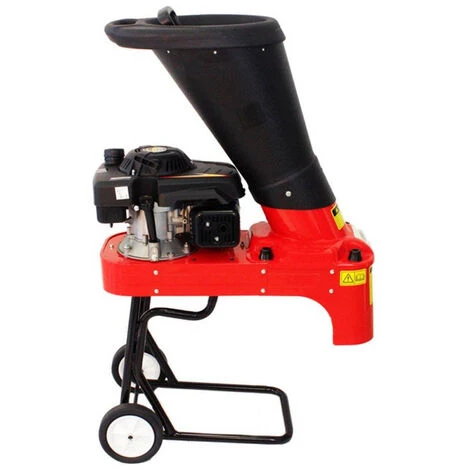 Broyeur De Végétaux Et Branches Coupe 50mm Moteur Thermique 159cc Fermier GF-1015 - Rouge 5 Broyeur De Végétaux Et Branches Coupe 50mm Moteur Thermique 159cc Fermier GF-1015 - Rouge – Image 3