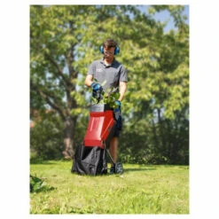 Pack SCHEPPACH Broyeur électrique - 2400 W - 2 Sac Collecteurs - GS55 - Tronçonneuse Thermique ProCut - 25 Cm - 700 W - CSP2540 -Promos Broyeur de végétaux Magasin 54111082 3