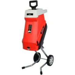 Broyeur électrique, Puissance 2500W, Capacité De Coupe 45mm, Grande Trémie, 2 Sacs De Collecte De 45l, Roues Et Poignée Pour Le Transport – Greencut GE250C-2 -Promos Broyeur de végétaux Magasin 58783461 5