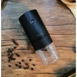 BEICHEN Moulin à Café électrique Broyeur à Cafe Portatif Moulin électrique 75X75X186MM Capacité 25G Chargement USB Pour Cuisine Bureau -Promos Broyeur de végétaux Magasin 64521219 4