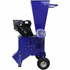 T-Mech Broyeur De Branches, Déchiqueteuse De Feuilles D’arbre 196 Cc 6,5 CV Pour Jardiniers Professionnels Et Paysagistes - Bleu -Promos Broyeur de végétaux Magasin 9428600 4